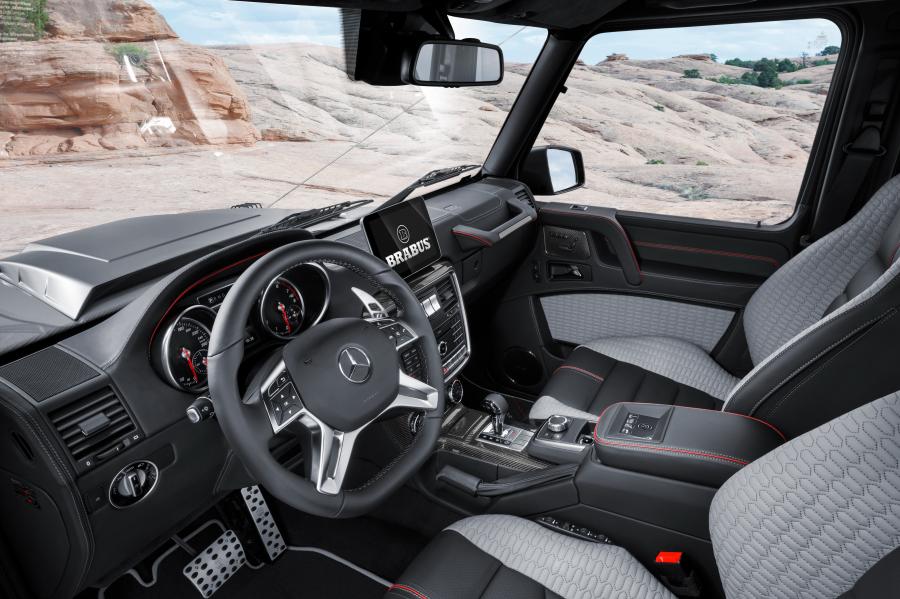 Интерьер Mercedes-Benz G550 Adventure 4x4&sup2; by Brabus (W463) 2017 года  (фото 21 из 64)